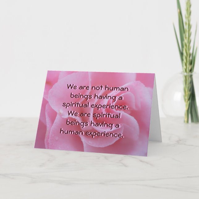 Pierre Teilhard de Chardin Card (Front)