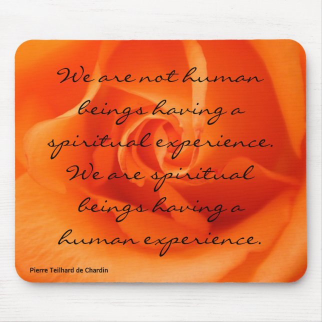 Pierre Teilhard de Chardin Mouse Mat (Front)