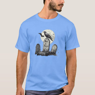 Pierre Tombale and Corbeau, Gothic Design T-Shirt