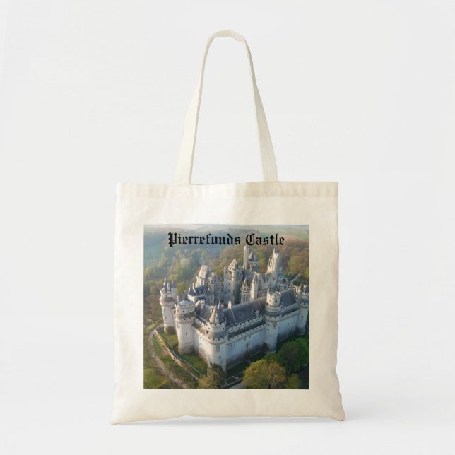 Pierrefonds Castle Tote Bag (Front)