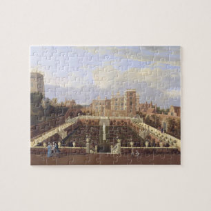 Pierrepont House, Nottingham, c.1708-13 (oil on ca Jigsaw Puzzle