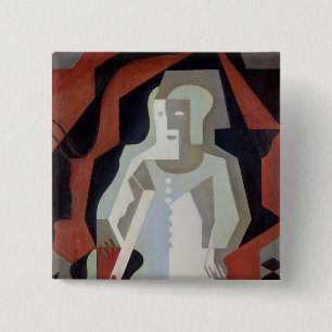 Pierrot, 1919 15 cm square badge