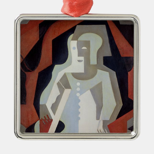 Pierrot, 1919 metal tree decoration (Front)