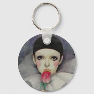 Pierrot 1980s key ring