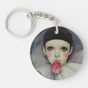 Pierrot 1980s key ring
