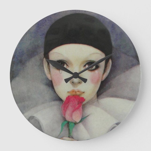 Pierrot 1980s large clock (Front)