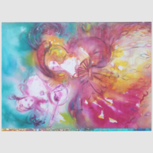 PIERROT AND ARLECCHINA Venetian Carnival Tissue Paper