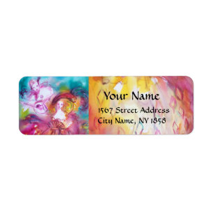 PIERROT AND ARLECCHINA Venetian Masquerade Masks