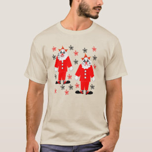 Pierrot Clown Vintage Carnival Clowns Fun Graphic  T-Shirt