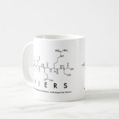 Piers peptide name mug (Front Left)