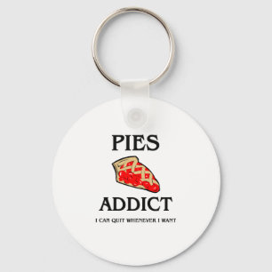 Pies Addict Key Ring