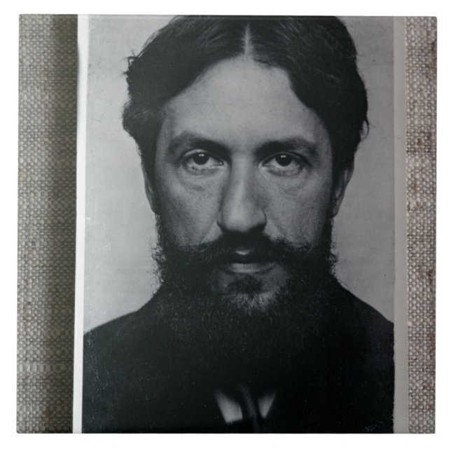 Piet Mondrian (1872-1944), c.1910 (b/w photo) Tile (Front)