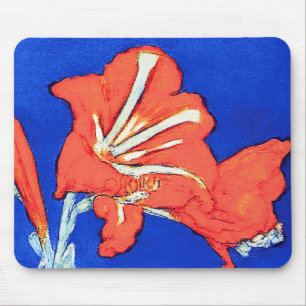 Piet Mondrian - Amaryllis Fine Art Flower Painting Mouse Mat