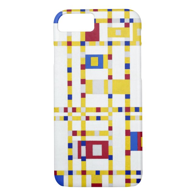 Piet Mondrian Broadway Boogie Woogie Case-Mate iPhone Case (Back)