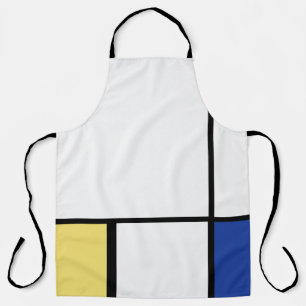 Piet Mondrian - Composition Geometric Abstract  Apron