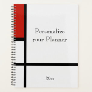 Piet Mondrian - Composition Geometric Abstract Planner