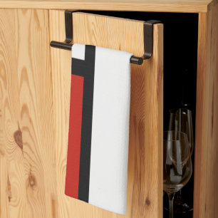 Piet Mondrian - Composition Geometric Abstract  Tea Towel