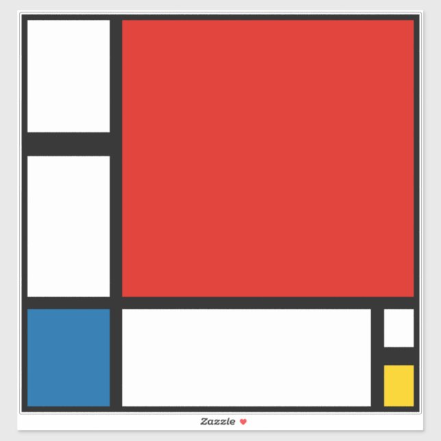 Piet Mondrian, Composition ii (Sheet)