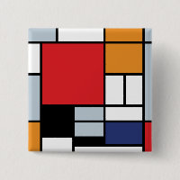 Piet Mondrian - Composition with Large Red Plane