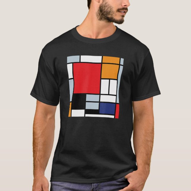 Piet Mondrian - Composition with Large Red Plane M T-Shirt (Front)