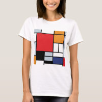 Piet Mondrian - Composition with Large Red Plane