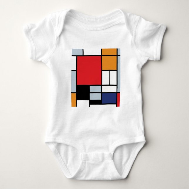 Piet Mondrian - Composition with Large Red Plane T-Shirt (Front)