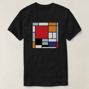 Piet Mondrian - Composition with Large Red Plane T-Shirt