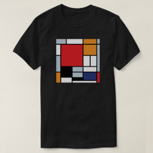 Piet Mondrian T-Shirts & Shirt Designs | Zazzle