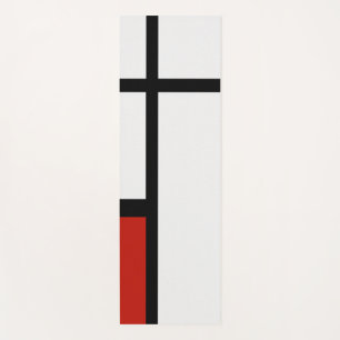 Piet Mondrian - Geometric Kitchen Runner Rug or Yoga Mat