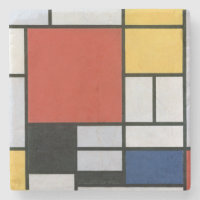 Piet Mondrian Red Blue Yellow Abstract Art