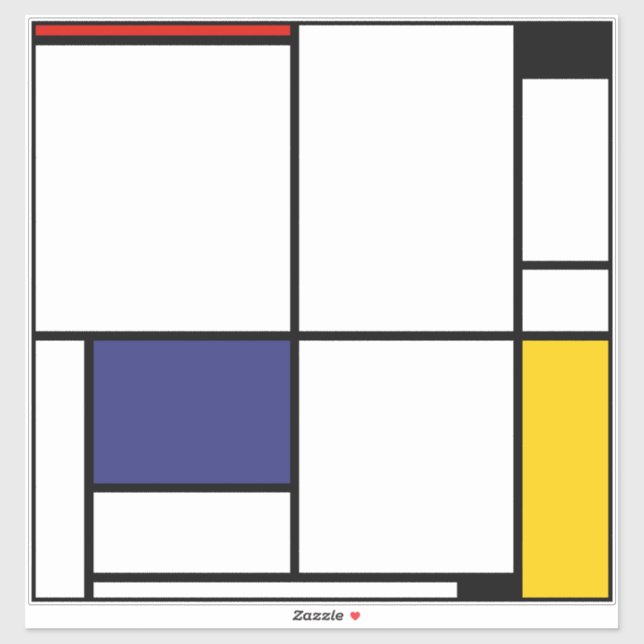 Piet Mondrian, Tableau 1 (Sheet)