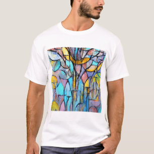 Piet Mondrian Trees T-Shirt