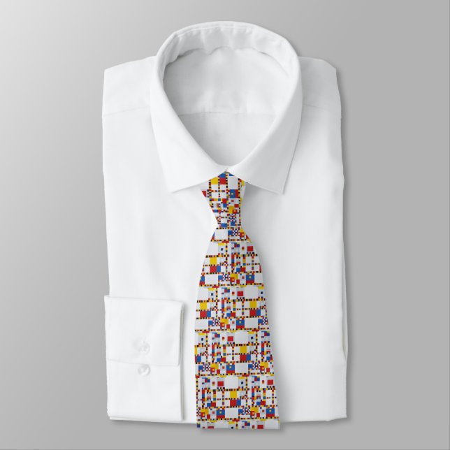 piet mondrian , victory.boogie-woogie tie (Tied)