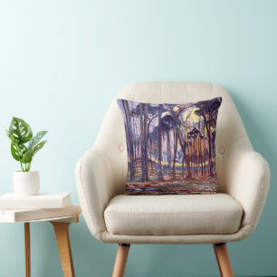 Piet Mondrian's famous painting, Forest Cushion