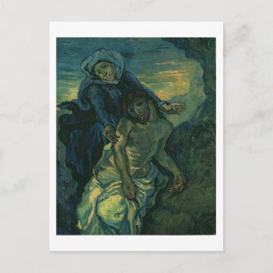 Pietà (after Delacroix), Van Gogh Fine Art Postcard