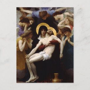 Pieta by Bouguereau Postcard