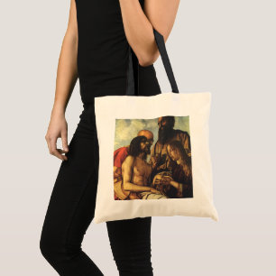 Pieta by Giovanni Bellini, Renaissance Fine Art Tote Bag