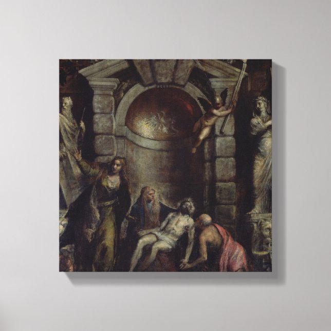 Pieta Canvas Print (Front)