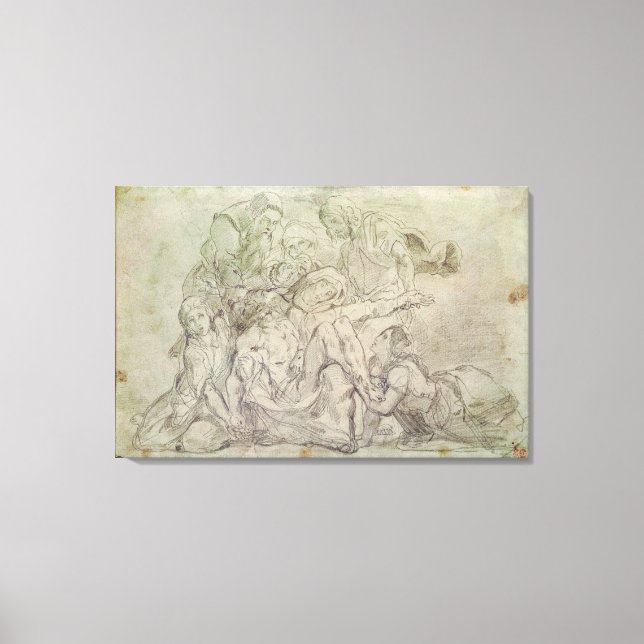 Pieta Canvas Print (Front)