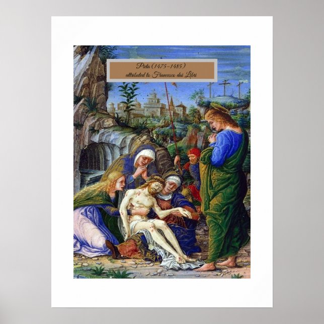 Pieta of Jesus Christ Poster (Front)