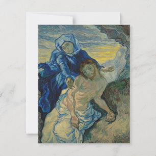 Pieta, Vincent Van Gogh Notecard