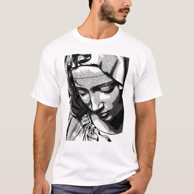 PIETA VIRGIN MARY  T-Shirt (Front)