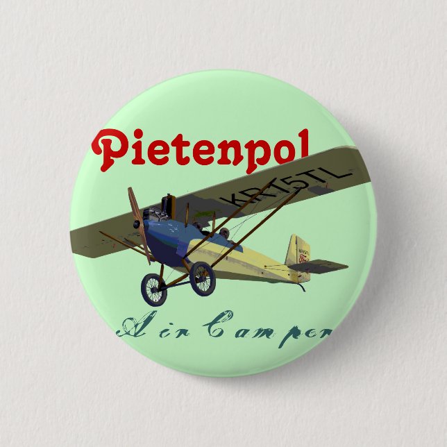 Pietenpol AC 6 Cm Round Badge (Front)