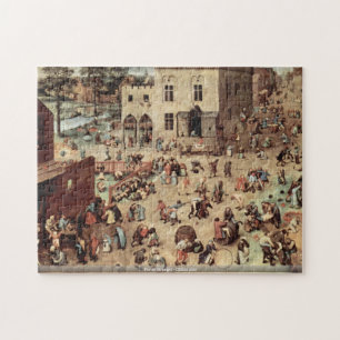 Pieter Bruegel - Childs play Jigsaw Puzzle