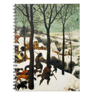 Pieter Bruegel Hunters in the Snow Notebook