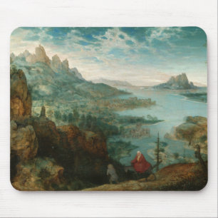Pieter Bruegel - Landscape with flight into Egypt Mouse Mat