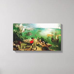Pieter Bruegel Landscape with the Fall of Icarus Canvas Print