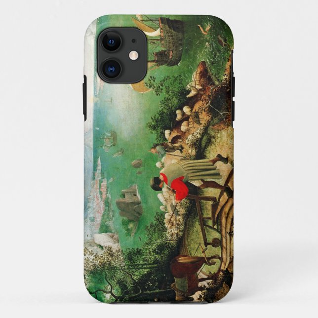 Pieter Bruegel Landscape with the Fall of Icarus Case-Mate iPhone Case (Back)