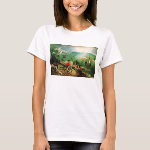 Pieter Bruegel Landscape with the Fall of Icarus T-Shirt