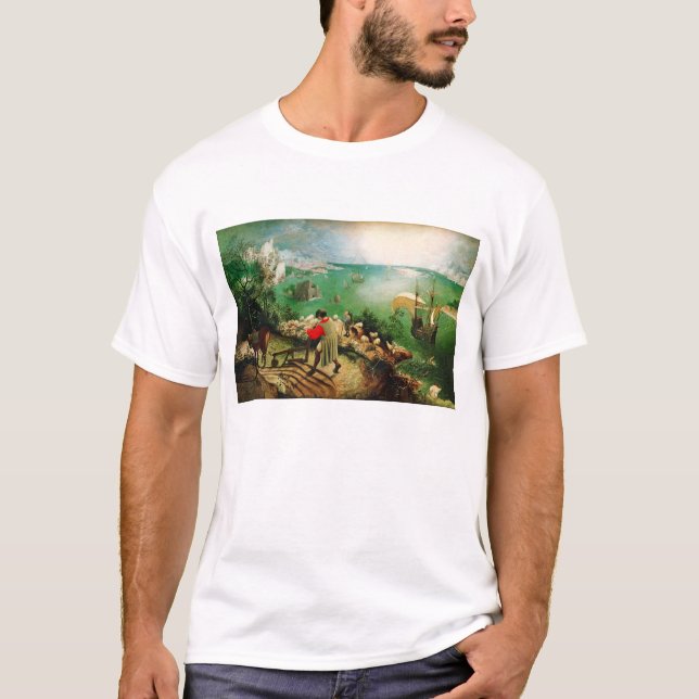 Pieter Bruegel Landscape with the Fall of Icarus T-Shirt (Front)